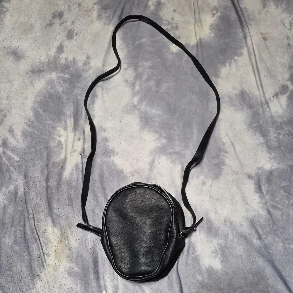 Bath-body-works Women's Black and Silver skull Bag